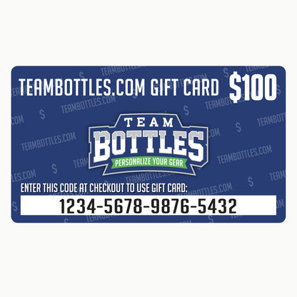 Team Bottles Gift Card